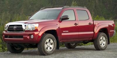 Silver 2005 Toyota Tacoma PreRunner Double Cab