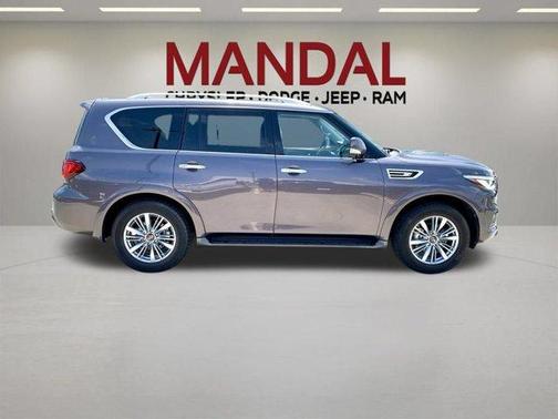 Anthracite Gray 2024 INFINITI QX80 Luxe