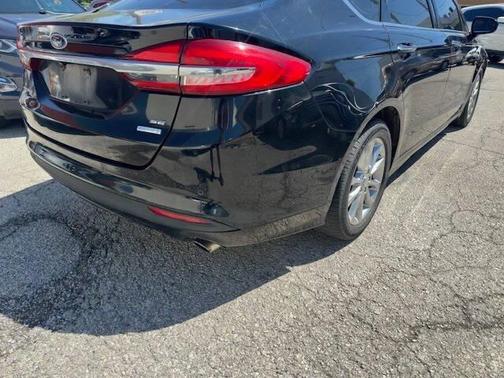 Shadow Black 2017 Ford Fusion SE