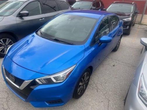 Electric Blue Metallic 2021 Nissan Versa 1.6 SV