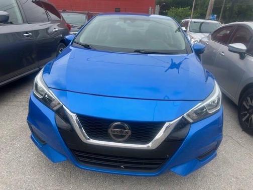 Electric Blue Metallic 2021 Nissan Versa 1.6 SV