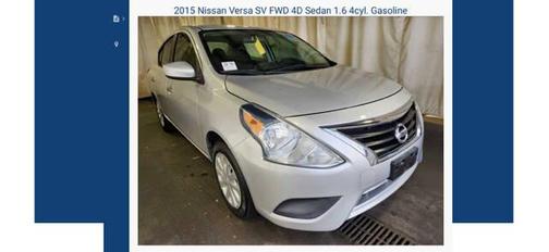 2015 Nissan Versa 1.6 SV