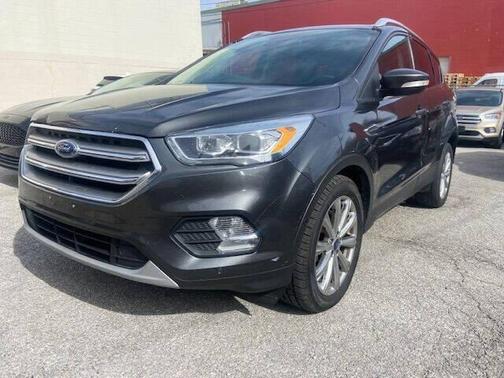 Pewter 2017 Ford Escape Titanium