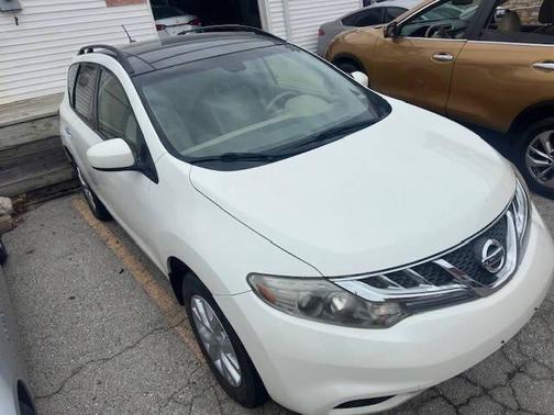 Pearl White 2012 Nissan Murano SL