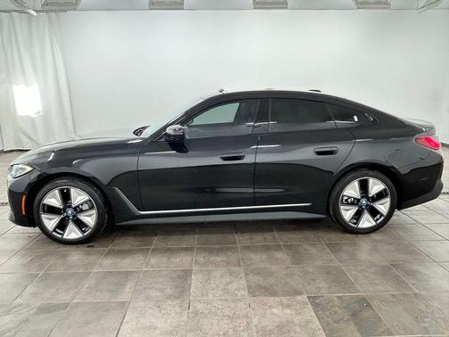 Black Sapphire Metallic 2023 BMW i4 Gran Coupe eDrive35