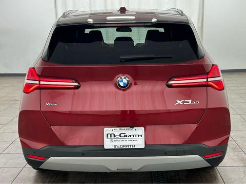 Red Metallic 2025 BMW X3 30 xDrive