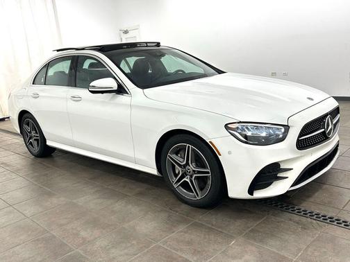 Polar White 2023 Mercedes-Benz E-Class 4MATIC
