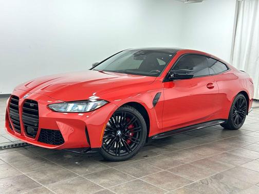 Toronto Red Metallic 2025 BMW M4 Competition xDrive