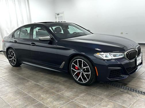 Carbon Black Metallic 2021 BMW M550 i Xdrive