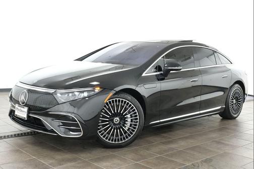 Black 2023 Mercedes-Benz EQS 580 4MATIC