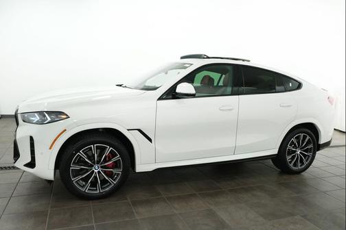 Alpine White 2024 BMW X6 xDrive40i