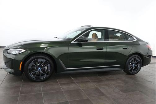 San Remo Green Metallic 2024 BMW i4 Gran Coupe eDrive35