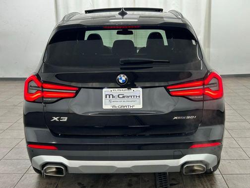 Black Sapphire Metallic 2023 BMW X3 xDrive30i