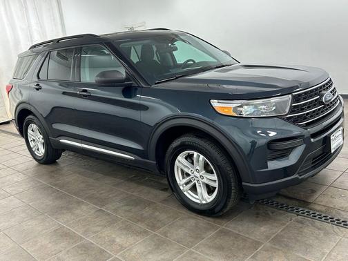 Stone Blue Metallic 2023 Ford Explorer XLT