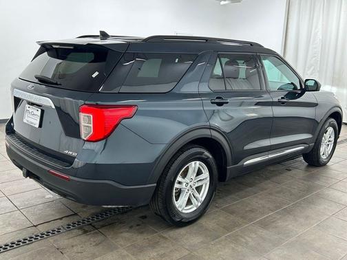 Stone Blue Metallic 2023 Ford Explorer XLT