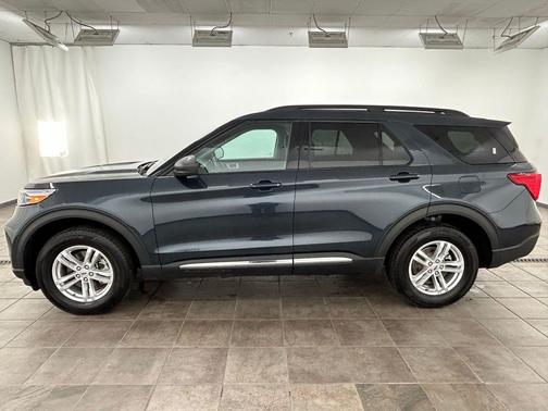 Stone Blue Metallic 2023 Ford Explorer XLT