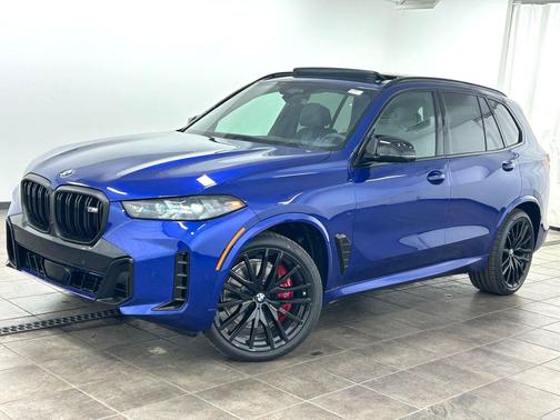 Marina Bay Blue Metallic 2026 BMW X5 M60i