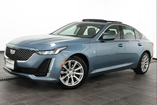 Midnight Steel Metallic 2024 Cadillac CT5 Luxury