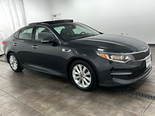 Moss Gray 2016 Kia Optima EX