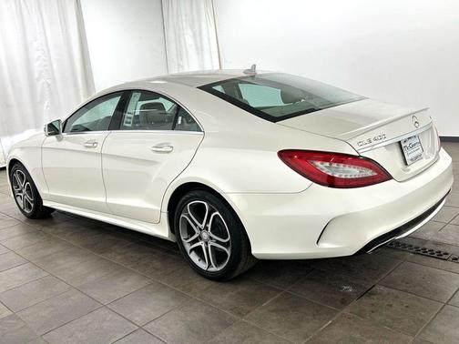 designo Diamond White Metallic 2015 Mercedes-Benz CLS-Class CLS 400 4MATIC