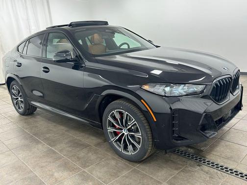 Black Sapphire Metallic 2026 BMW X6 xDrive40i