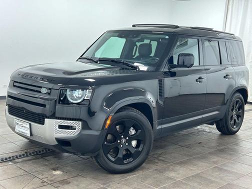 Santorini Black Metallic 2020 Land Rover Defender 110 HSE