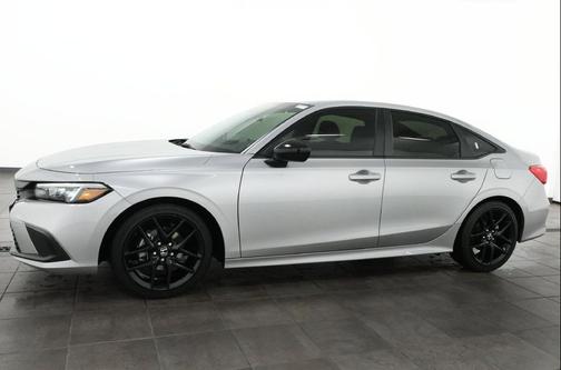 Gray 2022 Honda Civic Sport