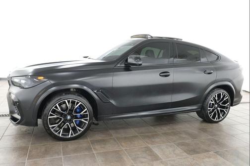 Black Sapphire Metallic 2021 BMW X6 M Base
