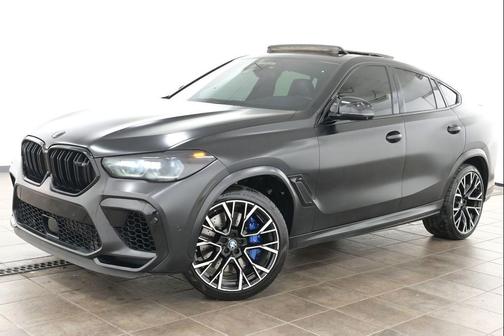 Black Sapphire Metallic 2021 BMW X6 M Base