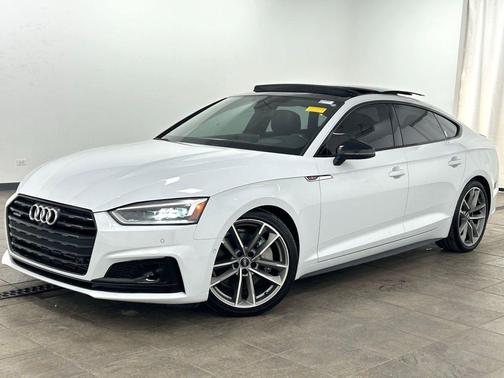 Glacier White Metallic 2019 Audi A5 45 Premium
