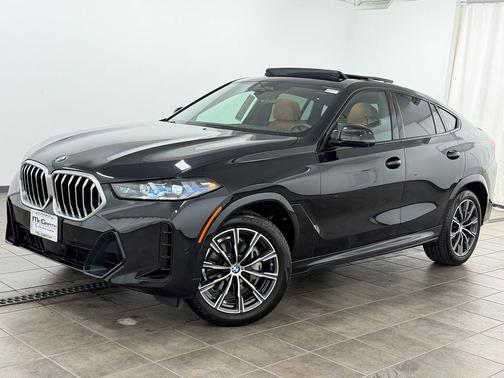Black Sapphire Metallic 2024 BMW X6 xDrive40i
