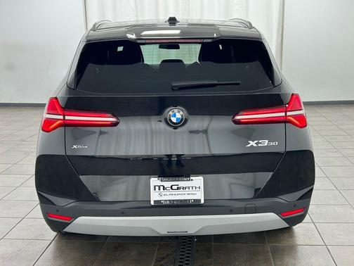 Black Sapphire Metallic 2025 BMW X3 30 xDrive