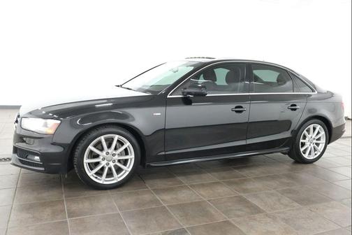 Black 2015 Audi A4 2.0T Premium Plus