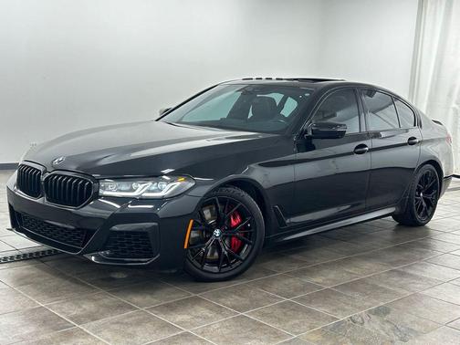 Black Sapphire Metallic 2023 BMW M550 i Xdrive