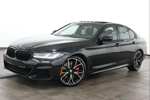 Black Sapphire Metallic 2023 BMW M550 i Xdrive