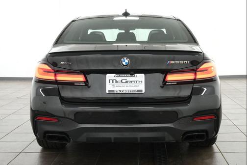 Black Sapphire Metallic 2023 BMW M550 i Xdrive