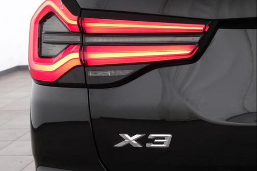 Black Sapphire Metallic 2024 BMW X3 xDrive30i