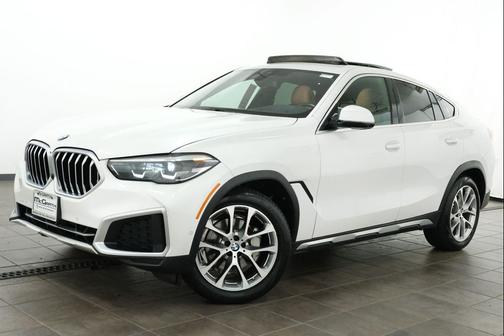 Mineral White Metallic 2023 BMW X6 xDrive40i
