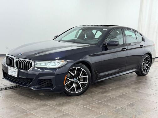 Carbon Black Metallic 2021 BMW 540 xDrive