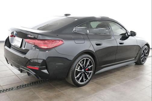 Black Sapphire Metallic 2025 BMW i4 Gran Coupe M50