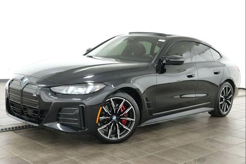Black Sapphire Metallic 2025 BMW i4 Gran Coupe M50