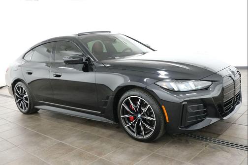 Black Sapphire Metallic 2025 BMW i4 Gran Coupe M50