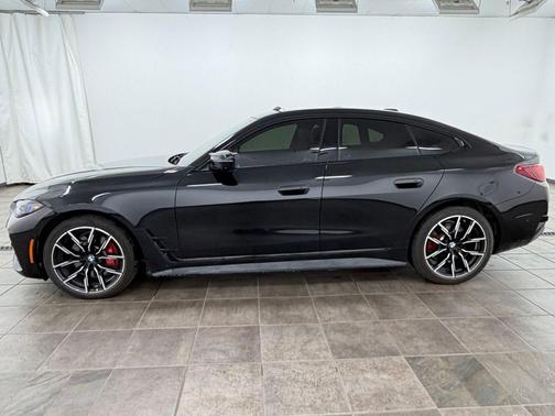 Black Sapphire Metallic 2025 BMW i4 Gran Coupe M50