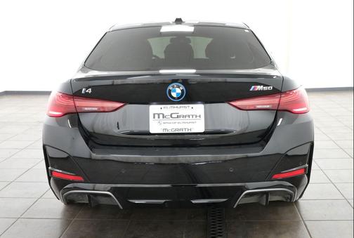 Black Sapphire Metallic 2025 BMW i4 Gran Coupe M50