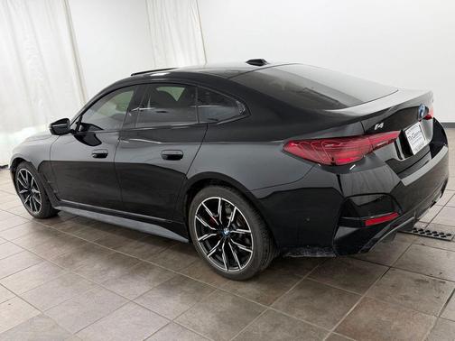 Black Sapphire Metallic 2025 BMW i4 Gran Coupe M50