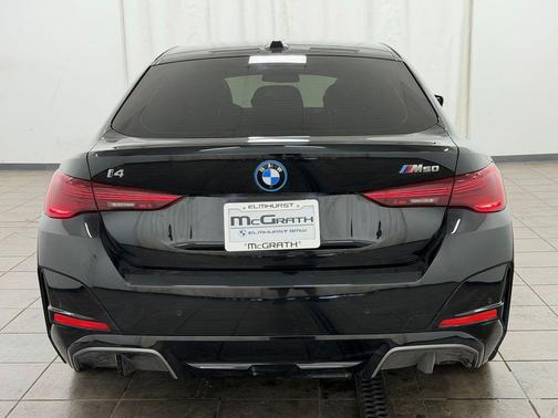 Black Sapphire Metallic 2025 BMW i4 Gran Coupe M50