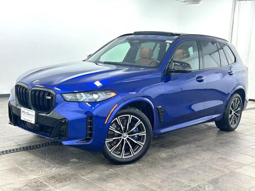 Marina Bay Blue Metallic 2025 BMW X5 M60i