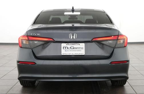 Gray 2024 Honda Civic EX