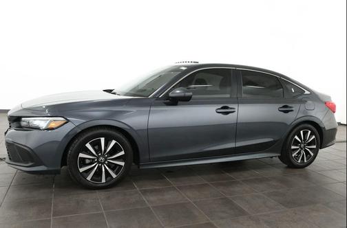 Gray 2024 Honda Civic EX