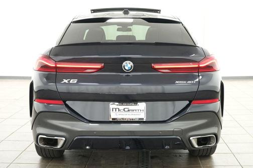 Carbon Black Metallic 2024 BMW X6 xDrive40i